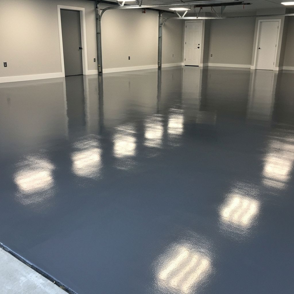 Commercial concrete coating
