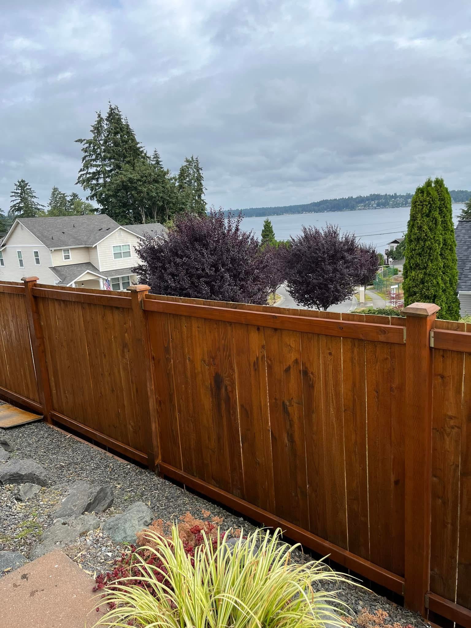 Deck and fence staining 1