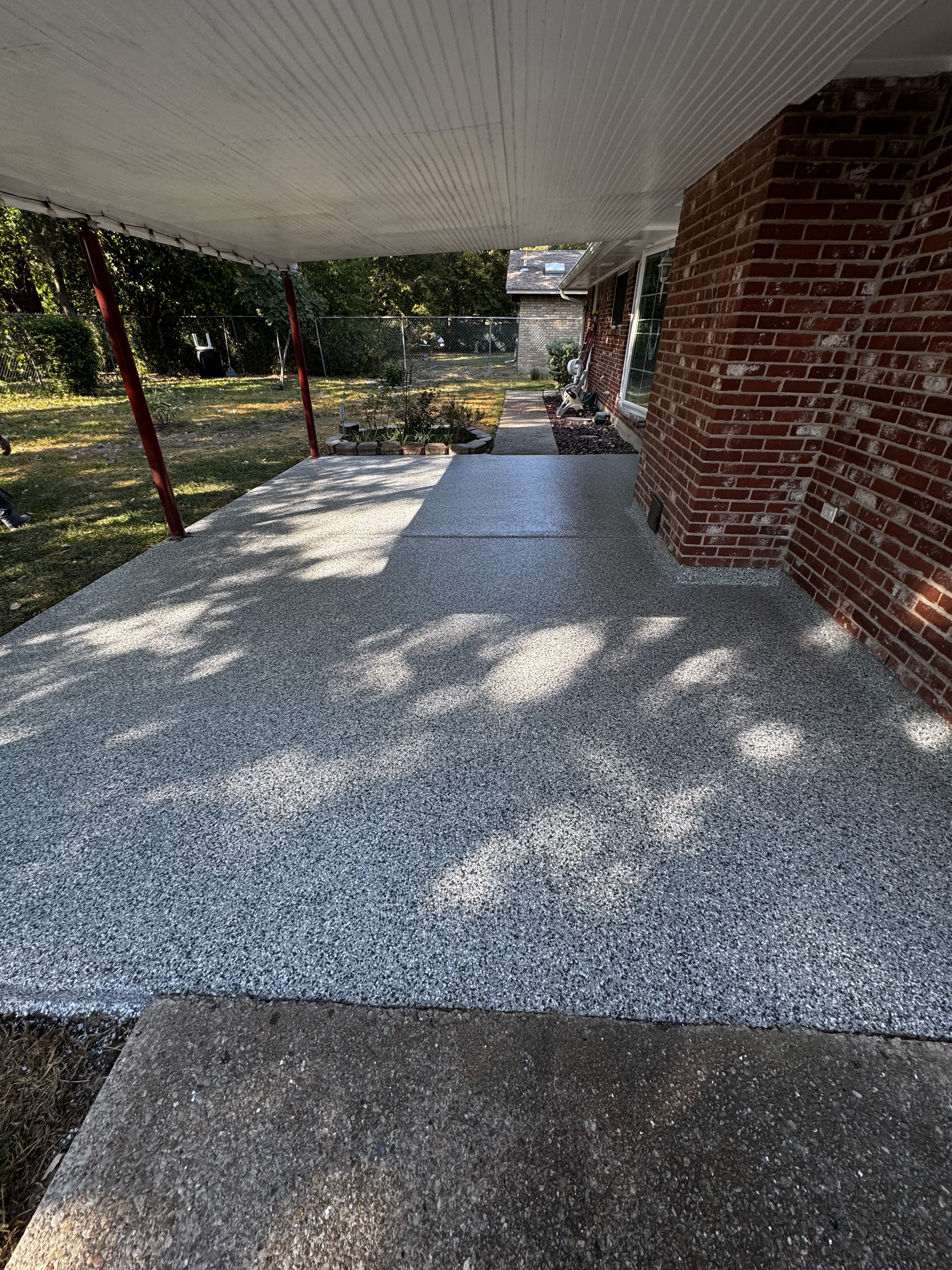 Concrete coatings project