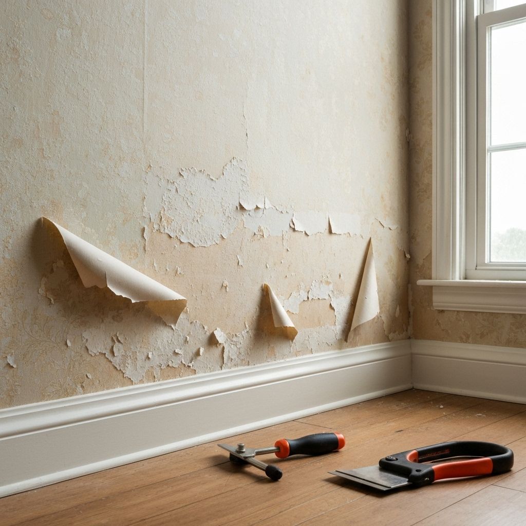 Before wallpaper removal